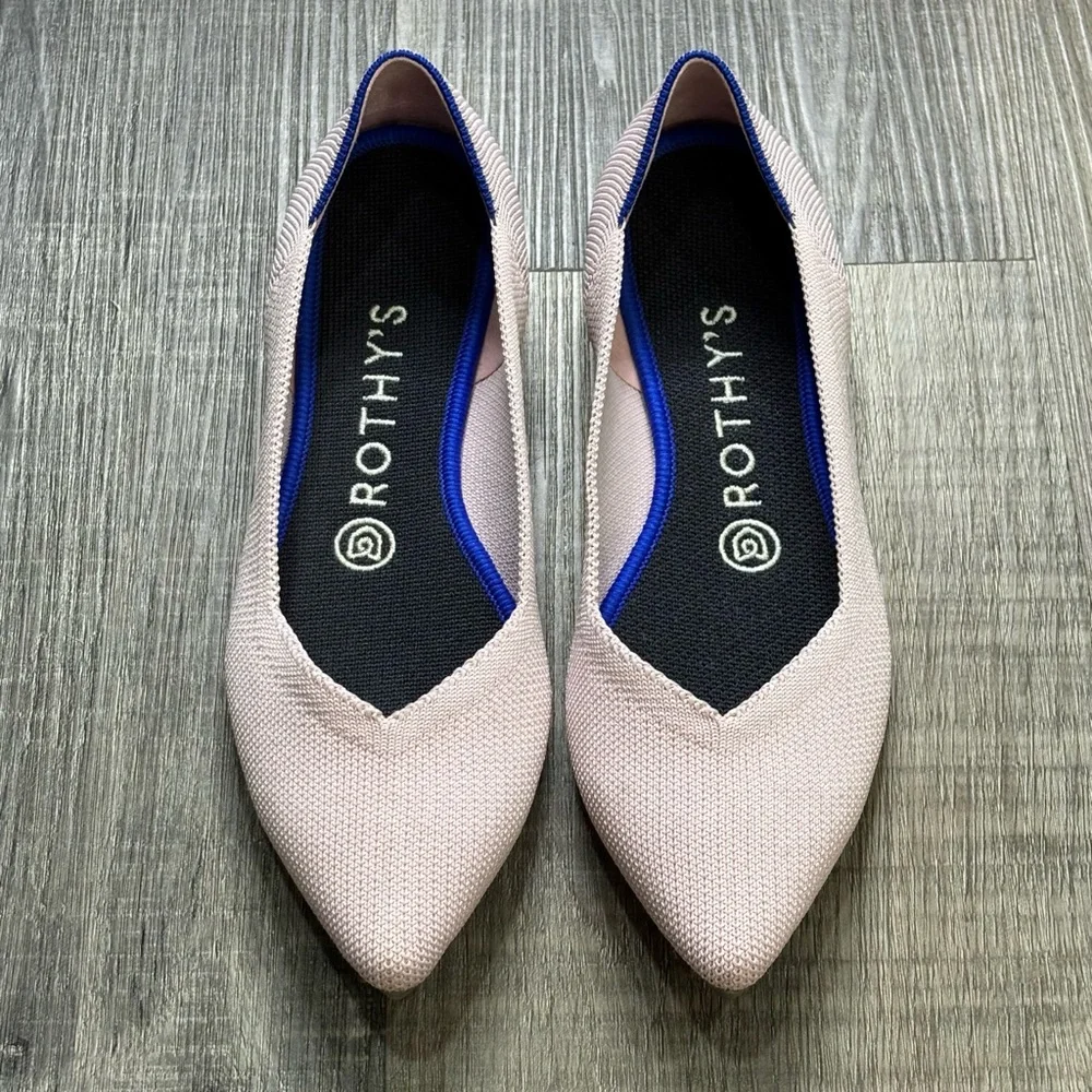 Rothys Petal Pink Solid Point, EUC - Picture 14 of 16
